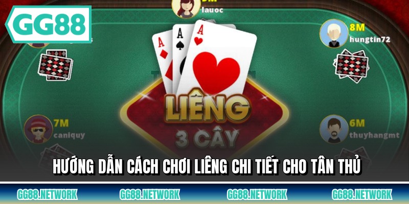 Hướng dẫn cách chơi liêng chi tiết cho tân thủ