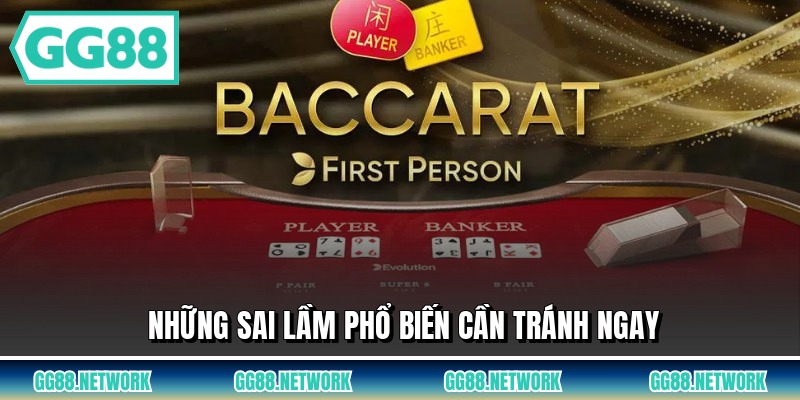 Những sai lầm phổ biến cần tránh ngay